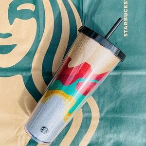 Starbucks 2018 Retired Glitter Tumbler